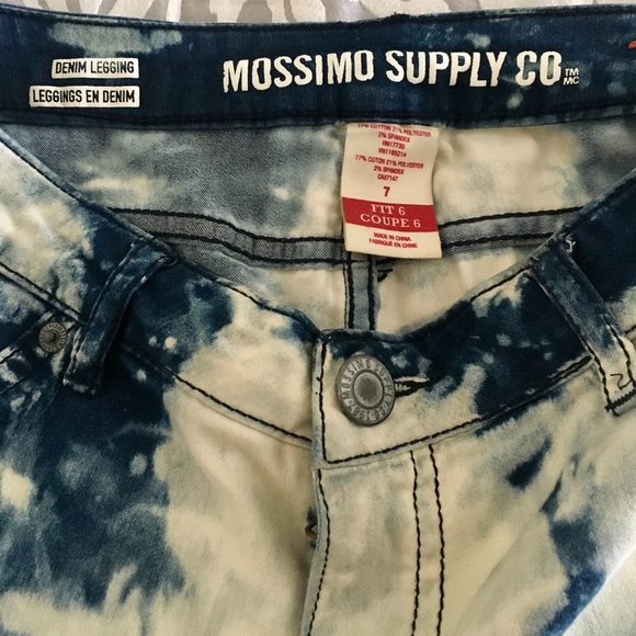 Mossimo acid denim leggings! - Picture 2 of 7